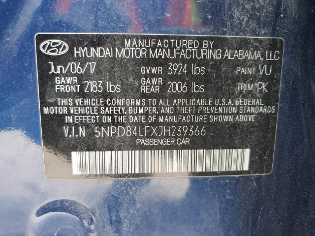 Photo 11 VIN: 5NPD84LFXJH239366 - HYUNDAI ELANTRA 