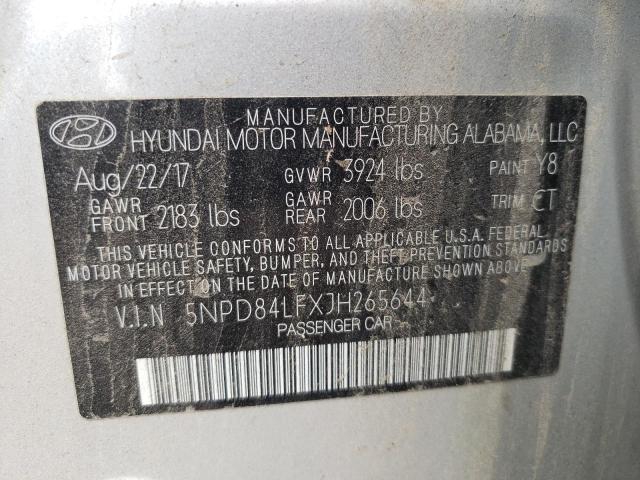 Photo 11 VIN: 5NPD84LFXJH265644 - HYUNDAI ELANTRA SE 