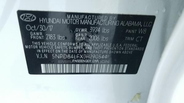 Photo 2 VIN: 5NPD84LFXJH290544 - HYUNDAI ELANTRA 