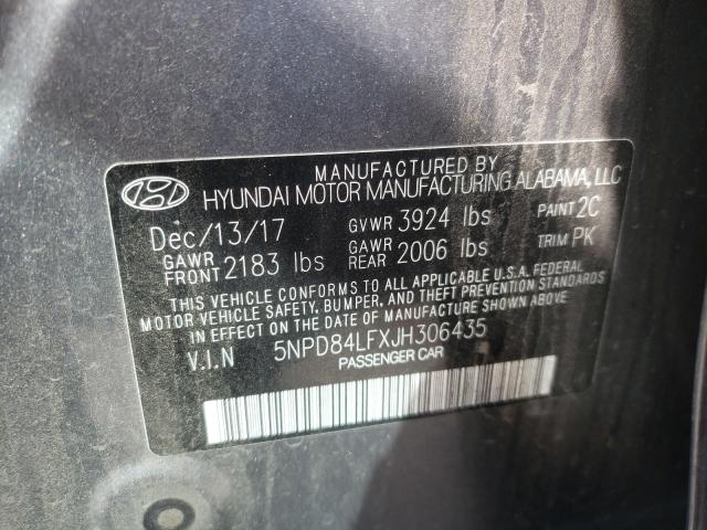 Photo 9 VIN: 5NPD84LFXJH306435 - HYUNDAI ELANTRA SE 