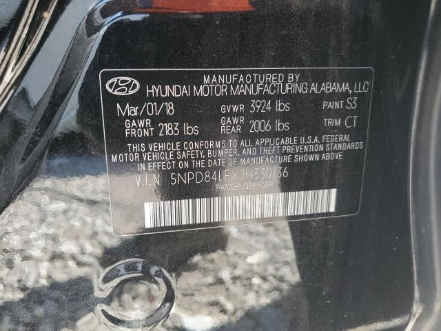 Photo 11 VIN: 5NPD84LFXJH330136 - HYUNDAI ELANTRA 