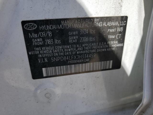 Photo 11 VIN: 5NPD84LFXJH334459 - HYUNDAI ELANTRA 