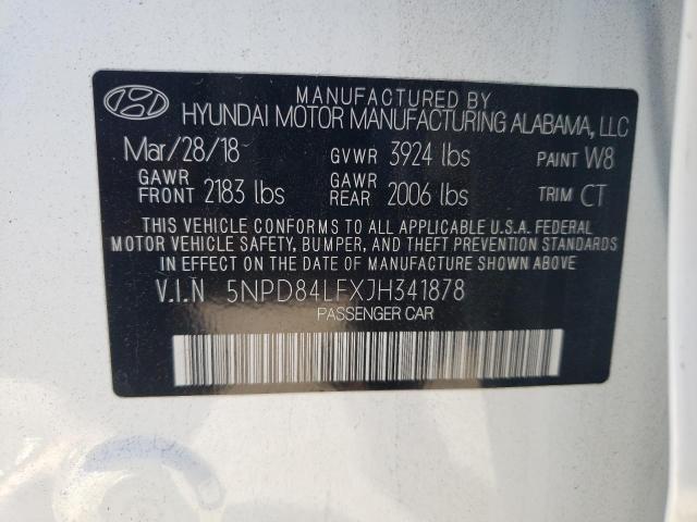 Photo 11 VIN: 5NPD84LFXJH341878 - HYUNDAI ELANTRA 