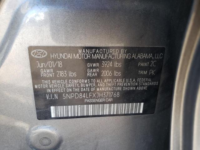 Photo 11 VIN: 5NPD84LFXJH371768 - HYUNDAI ELANTRA 