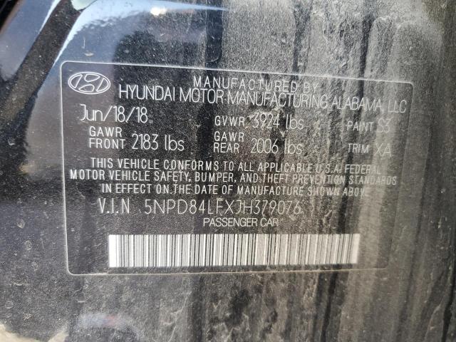 Photo 11 VIN: 5NPD84LFXJH379076 - HYUNDAI ELANTRA 