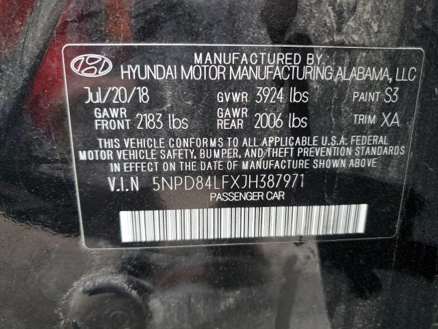 Photo 11 VIN: 5NPD84LFXJH387971 - HYUNDAI ELANTRA 