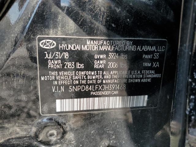 Photo 11 VIN: 5NPD84LFXJH391468 - HYUNDAI ELANTRA SE 