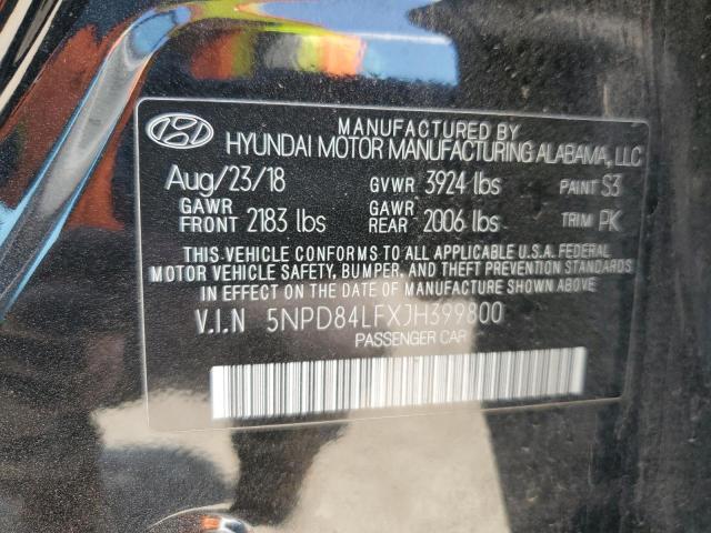 Photo 11 VIN: 5NPD84LFXJH399800 - HYUNDAI ELANTRA SE 