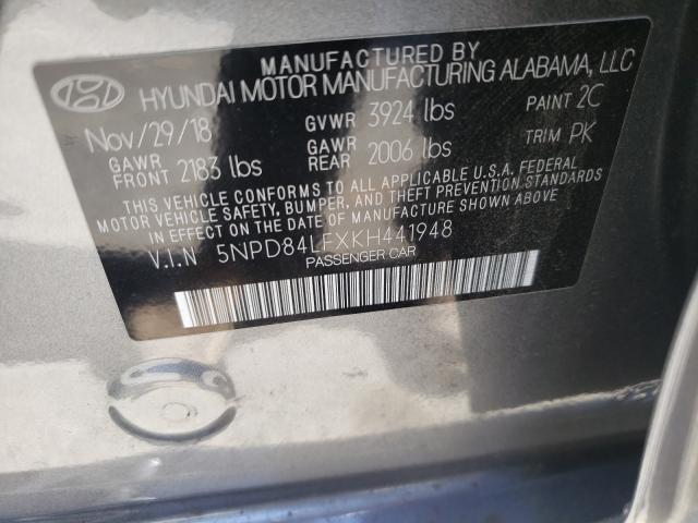 Photo 9 VIN: 5NPD84LFXKH441948 - HYUNDAI ELANTRA SE 