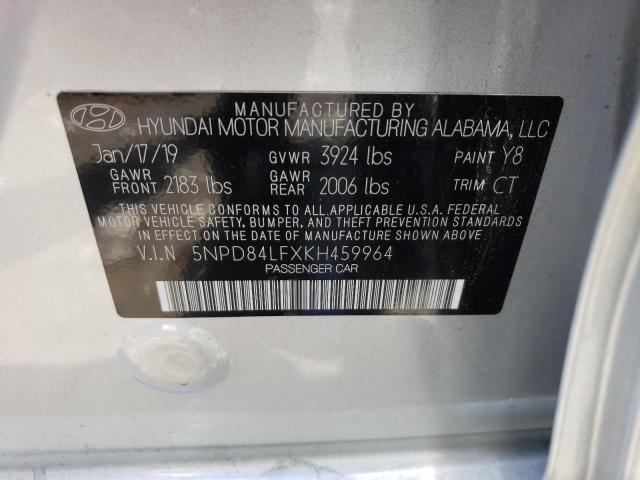 Photo 9 VIN: 5NPD84LFXKH459964 - HYUNDAI ELANTRA SE 