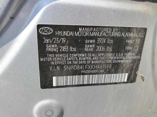 Photo 11 VIN: 5NPD84LFXKH461598 - HYUNDAI ELANTRA SE 