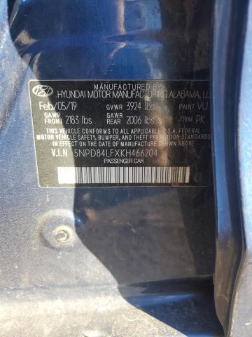 Photo 11 VIN: 5NPD84LFXKH466204 - HYUNDAI ELANTRA SE 