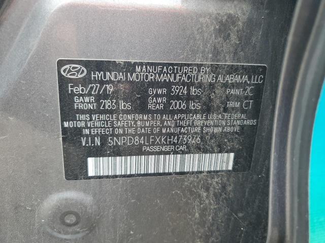 Photo 12 VIN: 5NPD84LFXKH473976 - HYUNDAI ELANTRA SE 