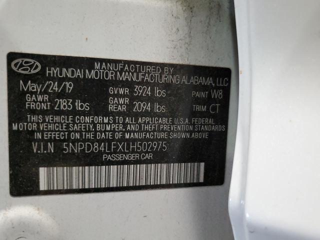 Photo 11 VIN: 5NPD84LFXLH502975 - HYUNDAI ELANTRA SE 