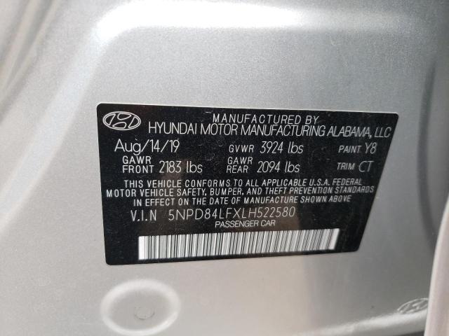 Photo 9 VIN: 5NPD84LFXLH522580 - HYUNDAI ELANTRA SE 