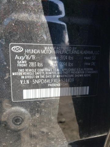 Photo 11 VIN: 5NPD84LFXLH524409 - HYUNDAI ELANTRA SE 