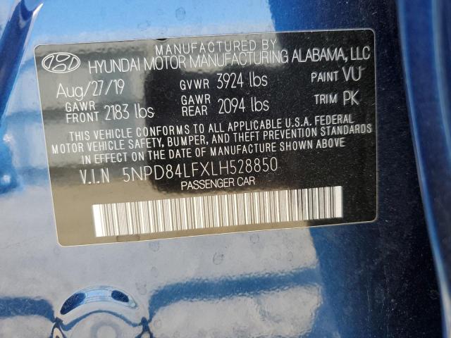 Photo 11 VIN: 5NPD84LFXLH528850 - HYUNDAI ELANTRA SE 