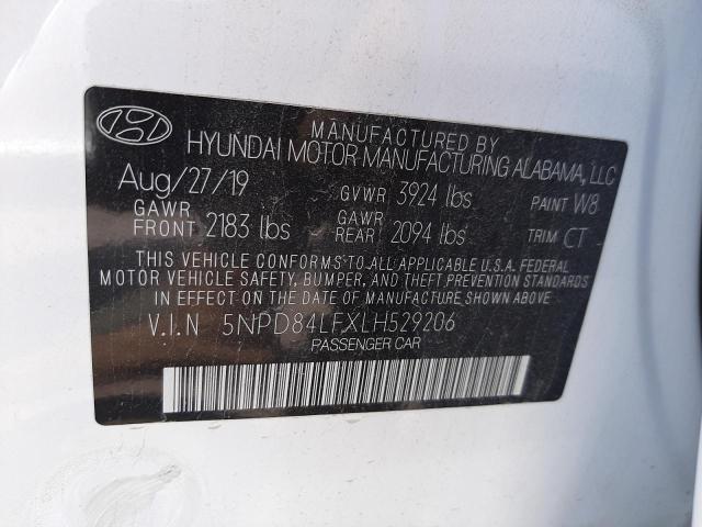 Photo 9 VIN: 5NPD84LFXLH529206 - HYUNDAI ELANTRA 