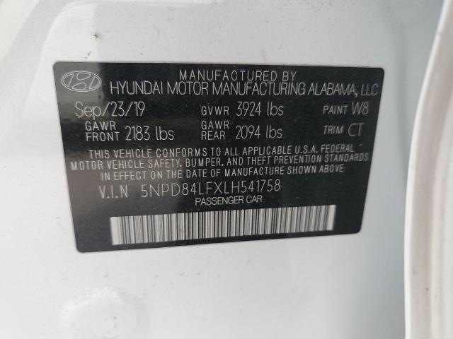 Photo 11 VIN: 5NPD84LFXLH541758 - HYUNDAI ELANTRA SE 