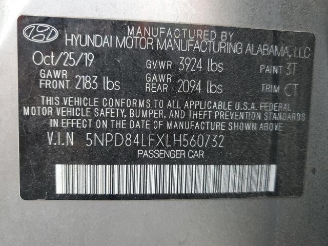 Photo 11 VIN: 5NPD84LFXLH560732 - HYUNDAI ELANTRA SE 