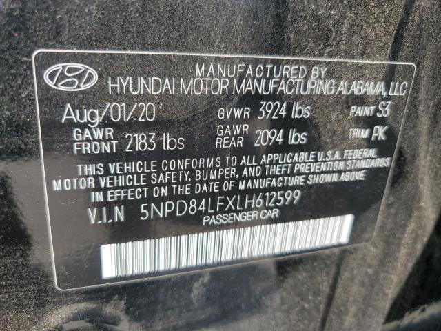 Photo 11 VIN: 5NPD84LFXLH612599 - HYUNDAI ELANTRA SE 