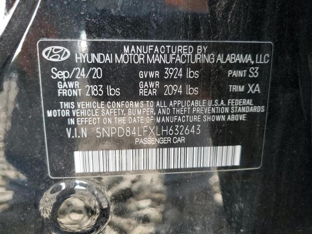 Photo 9 VIN: 5NPD84LFXLH632643 - HYUNDAI ELANTRA SE 