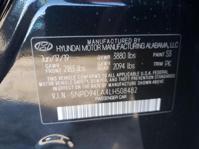 Photo 11 VIN: 5NPD94LA4LH508482 - HYUNDAI ELANTRA EC 