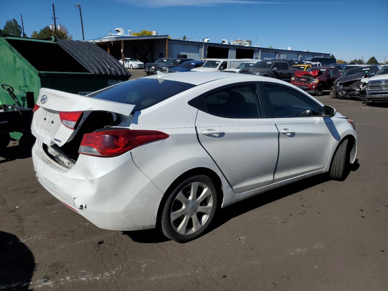 Photo 2 VIN: 5NPDH4AE0BH004860 - HYUNDAI ELANTRA 