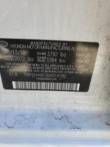 Photo 11 VIN: 5NPDH4AE0BH014580 - HYUNDAI ELANTRA 