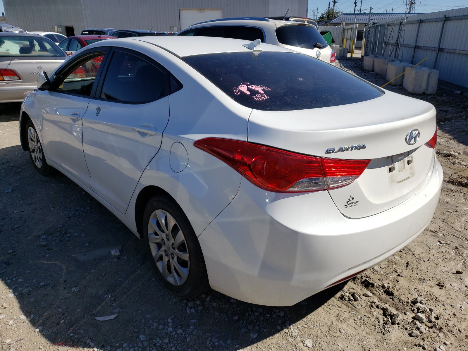 Photo 2 VIN: 5NPDH4AE0BH016636 - HYUNDAI ELANTRA GL 