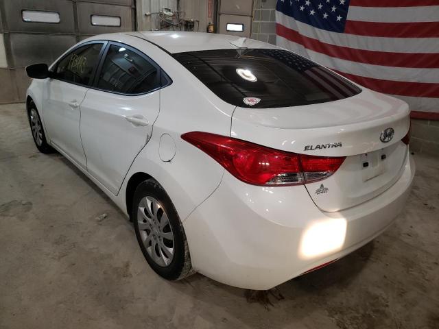 Photo 2 VIN: 5NPDH4AE0BH036028 - HYUNDAI ELANTRA GL 