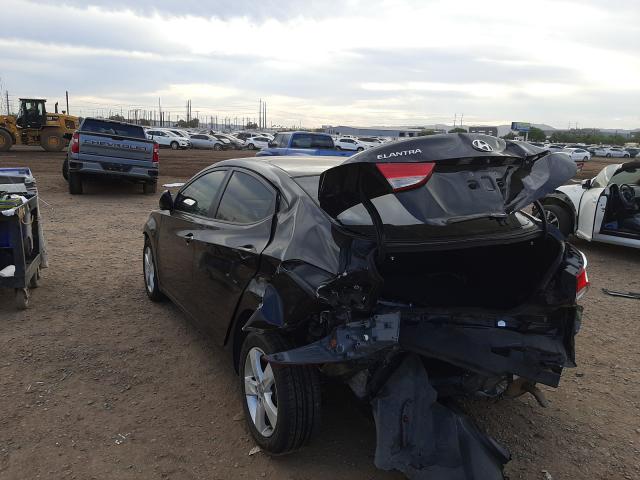 Photo 2 VIN: 5NPDH4AE0BH038216 - HYUNDAI ELANTRA GL 