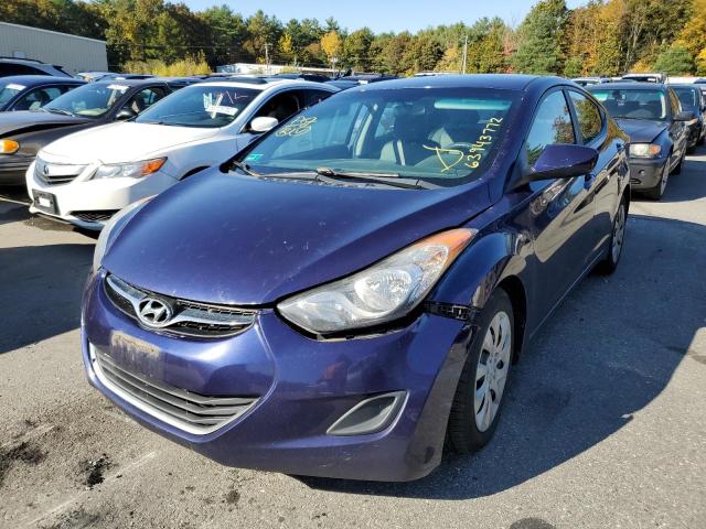 Photo 1 VIN: 5NPDH4AE0BH052519 - HYUNDAI ELANTRA GL 