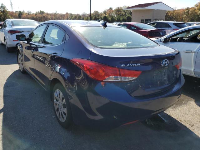 Photo 2 VIN: 5NPDH4AE0BH052519 - HYUNDAI ELANTRA GL 