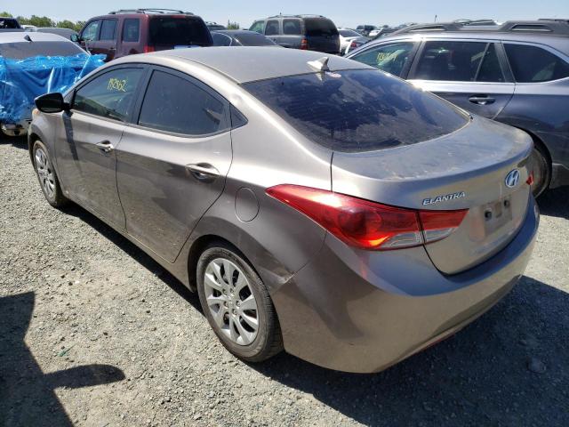 Photo 2 VIN: 5NPDH4AE0BH060586 - HYUNDAI ELANTRA GL 