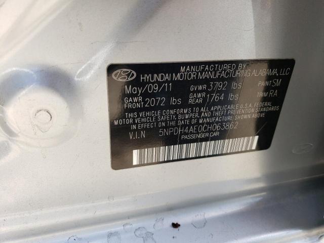 Photo 11 VIN: 5NPDH4AE0CH063862 - HYUNDAI ELANTRA 