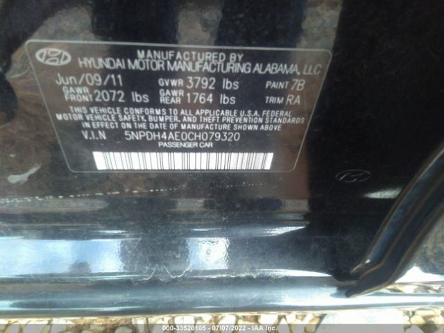 Photo 8 VIN: 5NPDH4AE0CH079320 - HYUNDAI ELANTRA 