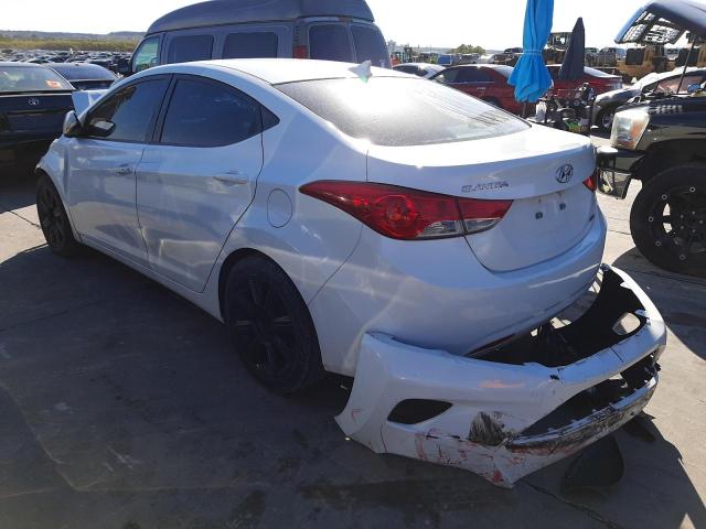 Photo 2 VIN: 5NPDH4AE0CH093380 - HYUNDAI ELANTRA GL 