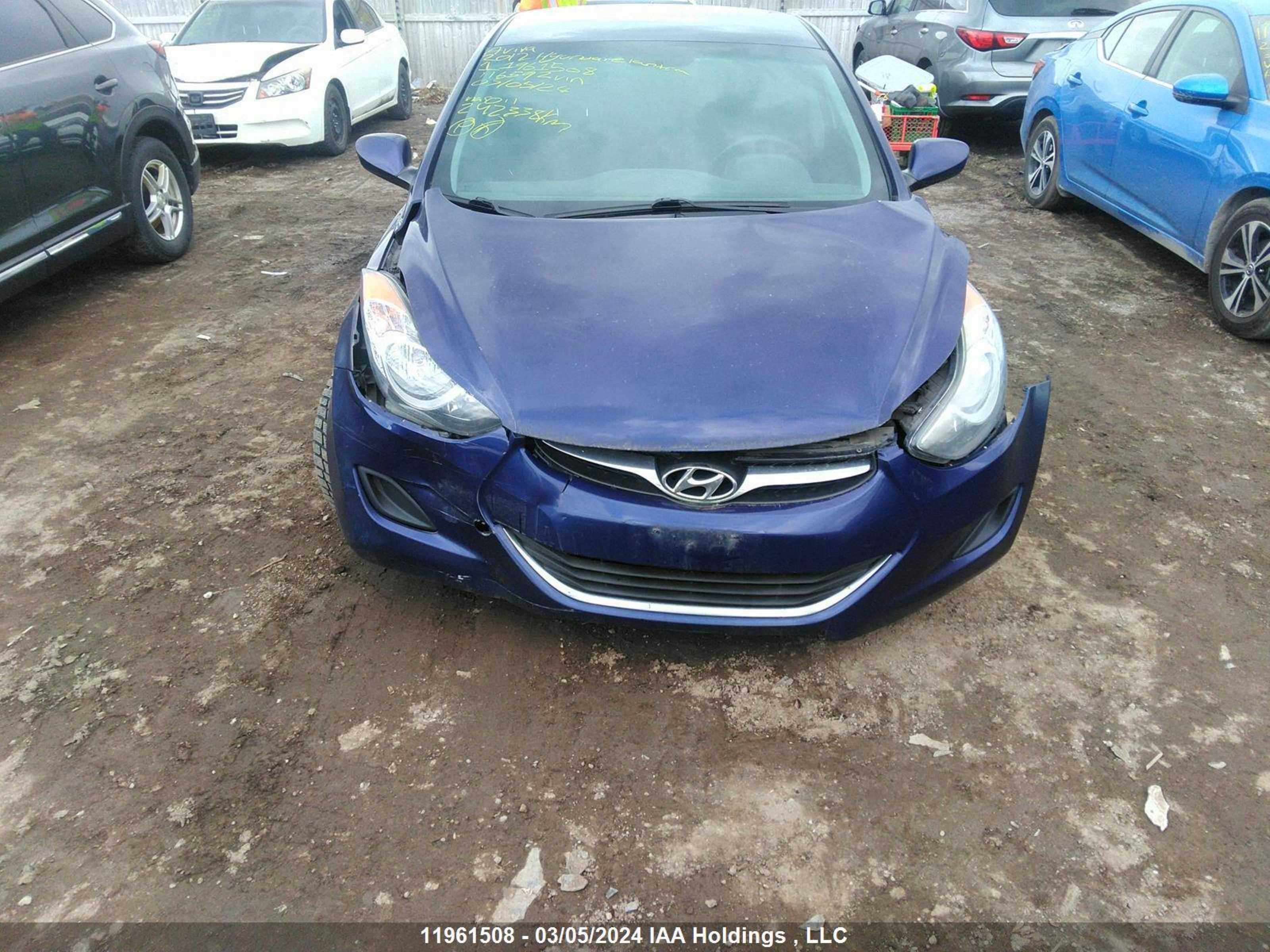 Photo 11 VIN: 5NPDH4AE0CH116592 - HYUNDAI ELANTRA 