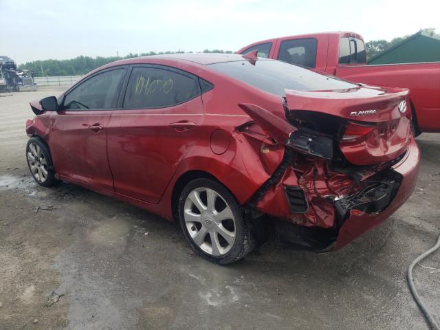 Photo 2 VIN: 5NPDH4AE0DH221828 - HYUNDAI ELANTRA GL 