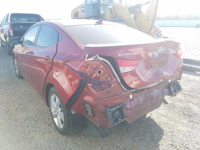 Photo 2 VIN: 5NPDH4AE0DH280409 - HYUNDAI ELANTRA GL 