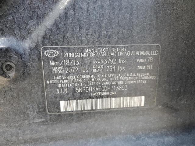 Photo 11 VIN: 5NPDH4AE0DH313893 - HYUNDAI ELANTRA 