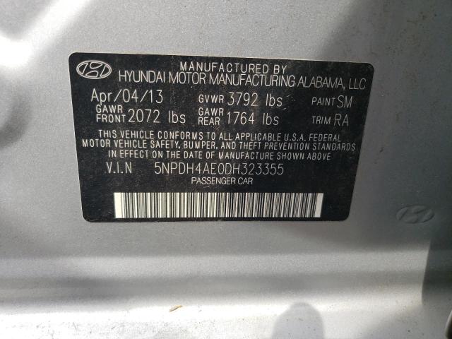 Photo 11 VIN: 5NPDH4AE0DH323355 - HYUNDAI ELANTRA GL 