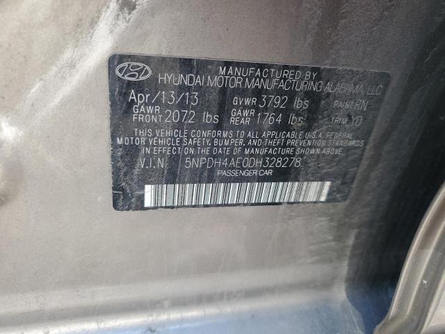 Photo 11 VIN: 5NPDH4AE0DH328278 - HYUNDAI ELANTRA 