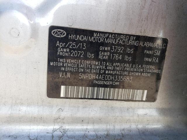 Photo 11 VIN: 5NPDH4AE0DH335683 - HYUNDAI ELANTRA 