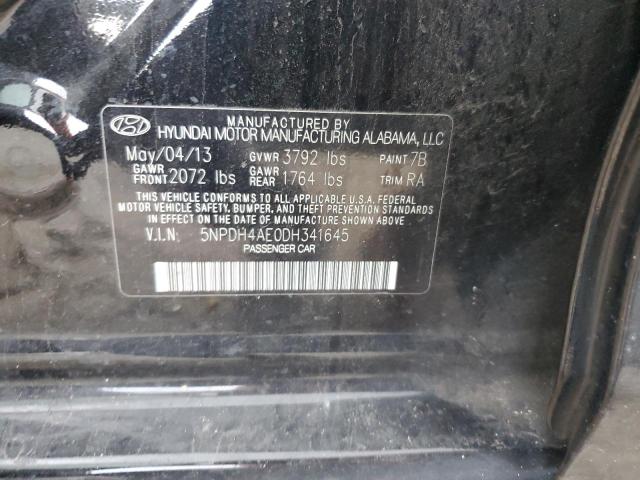 Photo 11 VIN: 5NPDH4AE0DH341645 - HYUNDAI ELANTRA GL 