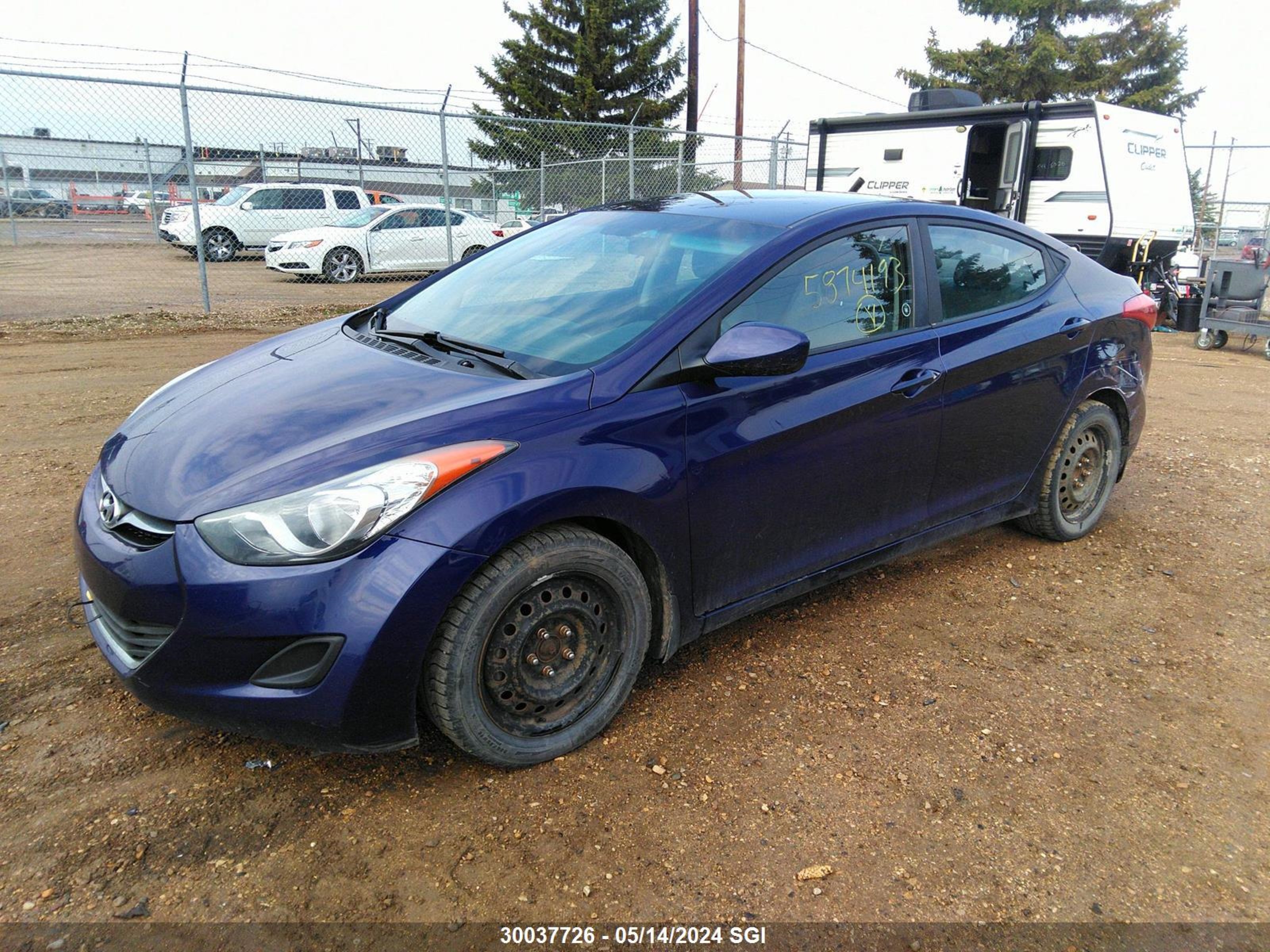 Photo 1 VIN: 5NPDH4AE0DH343718 - HYUNDAI ELANTRA 