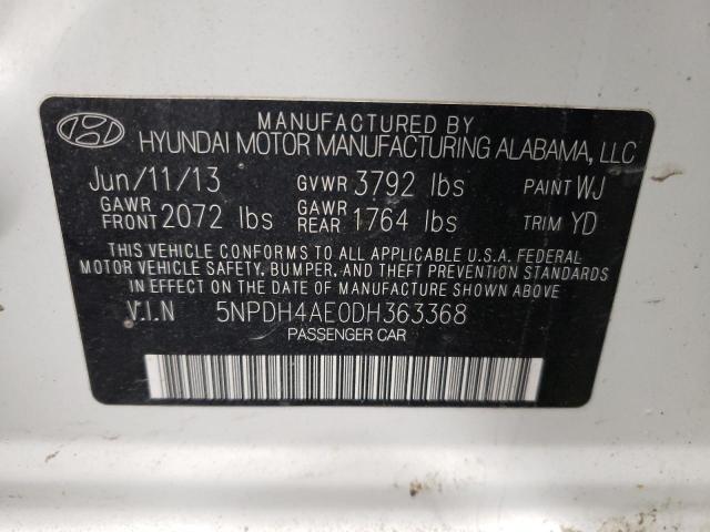 Photo 11 VIN: 5NPDH4AE0DH363368 - HYUNDAI ELANTRA LI 