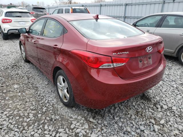 Photo 2 VIN: 5NPDH4AE0DH394605 - HYUNDAI ELANTRA GL 