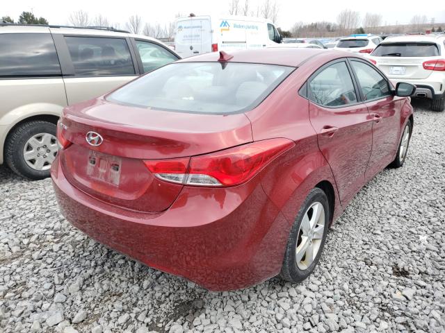 Photo 3 VIN: 5NPDH4AE0DH394605 - HYUNDAI ELANTRA GL 